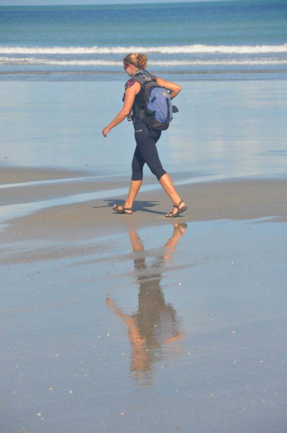 Caminhada para Tatajuba, entre Mangue Seco e Guriú - CE